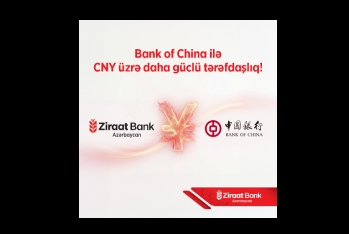 Ziraat Bank Azərbaycan Bank of China-da CNY üzrə - MÜXBİR HESAB AÇDI