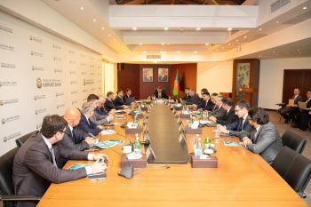 Taleh Kazımov bank rəhbərləri ilə bank sektorunun inkişafını müzakirə edib - FOTO | FED.az