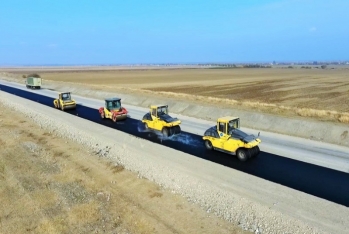 Suqovuşan və Talış kəndlərinə gedən yolların asfaltlanmasına başlanılıb - Foto - Video