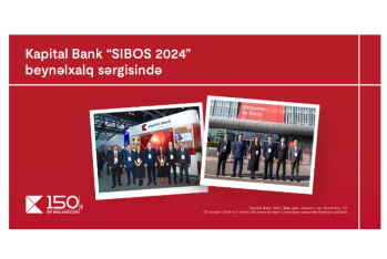 Kapital Bank - “SIBOS 2024” BEYNƏLXALQ SƏRGİSİNDƏ