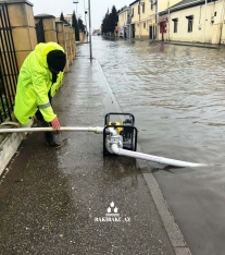 Evi su altında qalan sakinlər - [red]HOTELLƏRƏ YERLƏŞDİRİLİB - FOTOLAR[/red] | FED.az