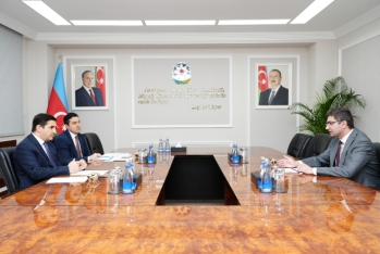 Nazir “Yüksəliş” müsabiqəsinin qalibləri ilə görüşüb - FOTO