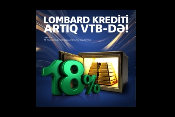 ВТБ (Азербайджан) запустил ломбардное кредитование под залог золотых изделий
