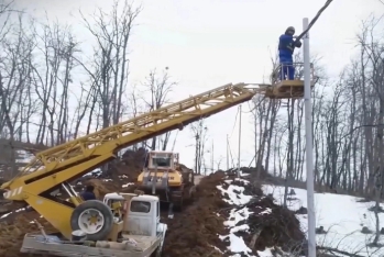 “Azərişıq” ASC Kəlbəcərdə yenidənqurma işlərini davam etdirir - VİDEO