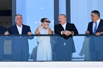 İssık-Kul gölünün sahilində “Baku Resort & Spa” mehmanxanasının açılışı olub - FOTOLAR | FED.az