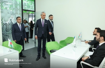 Rabitəbank 32-ci filialını Bakıxanovda açdı - [red]FOTOLAR[/red] | FED.az