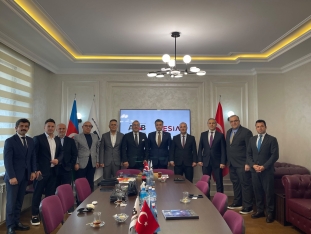 Türkiyə və Makedoniya iş adamları ATİB-də bir araya gəldilər - [red]FOTOLAR [/red] | FED.az