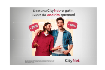 “CityNet"dən - 20%-DƏK ENDİRİM