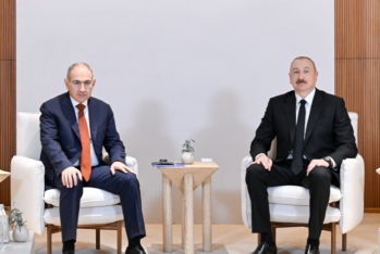 İlham Əliyevin Paşinyanla görüşü keçirilir