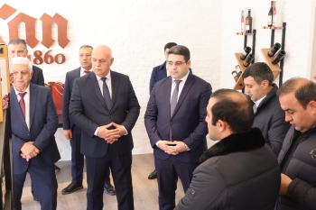 Göygöl Şərab Zavodu Xankəndidə firma mağazasını açdı - [red]FOTOLAR[/red] | FED.az