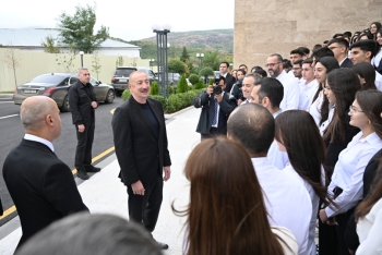 Prezident Qarabağ Universiteti Klinikasının, Tibb və sağlamlıq elmləri fakültəsinin açılışında - FOTOLAR | FED.az