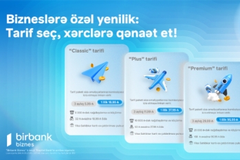Birbank Biznes-dən sahibkarlar üçün yeni tariflər: Xərclərinizi minimuma endirin