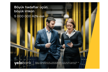 Yelo Bank-dan 12 ay güzəşt müddətli - BİZNES KREDİTİ