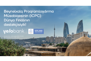 Yelo Bank ICPC Dünya Finalının bank tərəfdaşıdır