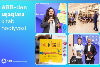 ABB-nin dəstəyi ilə uşaqlar üçün iqtisadiyyat  kitabı - TƏQDİM EDİLDİ
