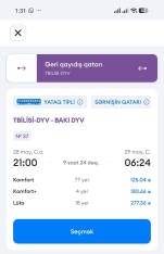 Gürcüstana hansı yolla getmək sərfəlidir – [red]ADY-nin QATARI, YOXSA AZAL-ın TƏYYARƏSİ? - MÜQAYİSƏ - QİYMƏTLƏR[/red] | FED.az