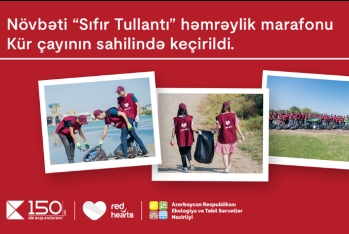 Növbəti “Sıfır Tullantı” həmrəylik marafonu Kür çayının sahilində - [red]KEÇİRİLDİ[/red] | FED.az