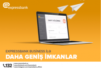 "Expressbank"dan müştərilərinə - DAHA BİR YENİLİK!