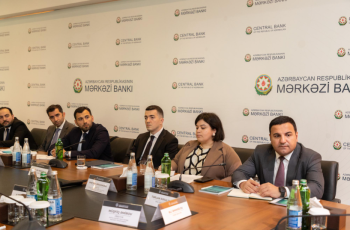 İnvestisiya şirkətlərinini rəhbərləri - MƏRKƏZİ BANKDA GÖRÜŞ - FOTOLAR | FED.az