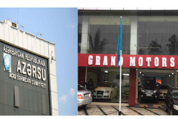 "Azərsu"dan "Grand Motors"a 745 min manatlıq sifariş