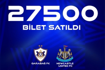 “Qarabağ” – “Nyukasl” oyunu üçün satılmış biletlərin sayı açıqlanıb - QİYMƏT