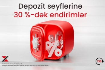 "Xalq Bank"dan depozit seyfləri üzrə - SƏRFƏLİ KAMPANİYA