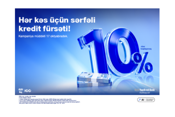 Yapı Kredi Bank Azərbaycan sərfəli payız kredit kampaniyasını - TƏQDİM EDİR!