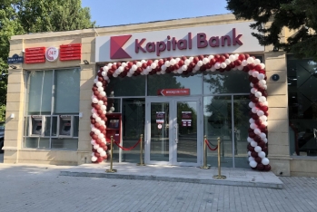 "Kapital Bank" yenilənən Mingəçevir filialını - İSTİFADƏYƏ VERDİ