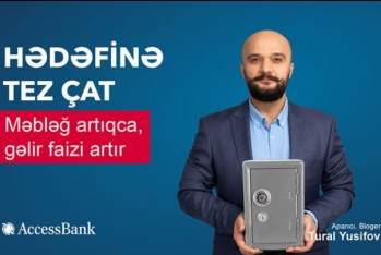 “AccessBank”da əmanət məbləği artdıqca faiz dərəcəsi də - Avtomatik Artır