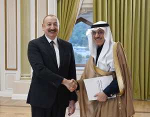 Ərəb bankirləri və Fond rəhbərləri İlham Əliyevlə görüşdə - Qarabağda işləmək istəyirlər | FED.az