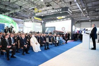 Baku Steel Company 30-cu Yubiley Beynəlxalq Xəzər Neft və Qaz Sərgisində - FOTOLAR