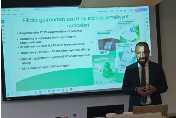 Rabitəbankda rəqəmsallaşma sürətlənir – Köçürmələrin 97 %-dən çoxu filialsız icra edilib