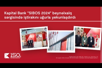 Kapital Bank “SIBOS 2024” beynəlxalq sərgisində iştirakını -[red] UĞURLA YEKUNLAŞDIRDI[/red] | FED.az