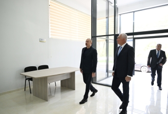 Prezident İlham Əliyev Laçının Bəylik kəndinin açılışında iştirak edib | FED.az