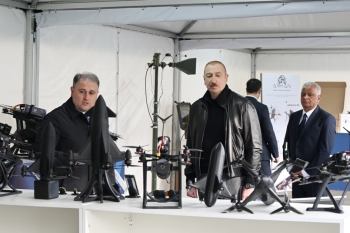 Prezident Tərtər elektromexanika zavodunun açılışında iştirak edib - FOTOLAR[b][red] - YENİLƏNİB[/red][/b] | FED.az