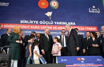Kahramanmaraşdakı “Azərbaycan” məhəlləsinin açılışından - FOTOLAR | FED.az