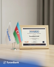 TuranBank “Ən yaxşı KOS maliyyələşməsi layihəsi” nominasiyası üzrə beynəlxalq mükafata - [red]LAYİQ GÖRÜLÜB[/red] | FED.az