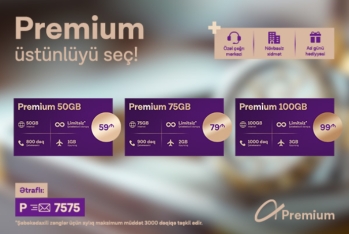 Azercell Premium Tarifi və Premium+ Loyallıq Proqramını - İSTİFADƏYƏ VERDİ