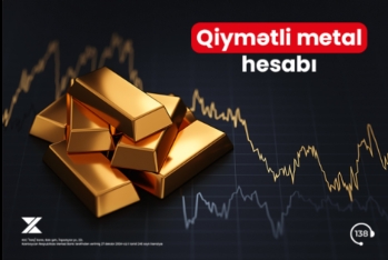 "Xalq Bank"da - QİYMƏTLİ METAL HESABI