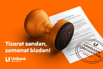 Unibank biznes müştərilərinə Bank Qarantiyası xidməti - TƏKLİF EDİR