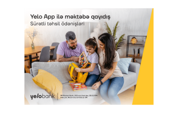 Yelo App ilə anında - TƏHSİL ÖDƏNİŞLƏRİ