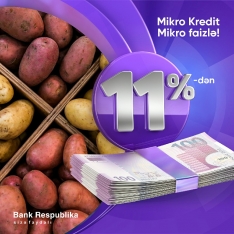 "Bank Respublika" Mikro Kredit faizlərini 11%-ə endirdi! | FED.az