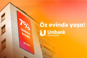 "Unibank" indiyədək 106 milyon manatdan çox - İPOTEKA KREDİTİ VERİB