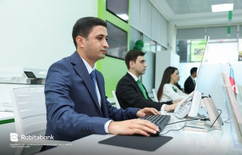 Rabitəbank 32-ci filialını Bakıxanovda açdı - [red]FOTOLAR[/red] | FED.az