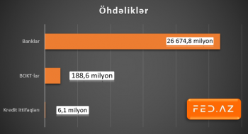 Banklar, BOKT-lar, kredit ittifaqları – QRAFİKLƏR | FED.az