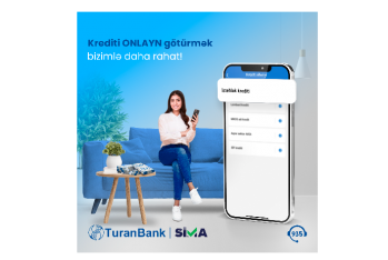 В ТуранБанк удобнее получить онлайн-кредит с SİMA