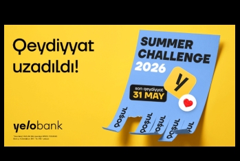 Yelo Bank gənclərin böyük marağını nəzərə alaraq “Summer Challenge 2026” proqramına - QEYDİYYATI UZATDI!