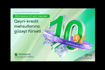Rabitəbank sahibkarlar gününün 10 illiyi münasibətilə - XÜSUSİ KAMPANİYAYA START VERİR