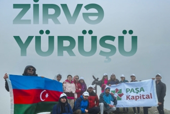 PAŞA Kapital əməkdaşları Müstəqillik Gününə özəl “Xarıbülbül zirvəsi”nə - YÜRÜŞ ETDİ