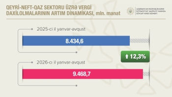8 ayda vergi daxilolmaları proqnozu 900 milyon manatdan çox üstələyib | FED.az